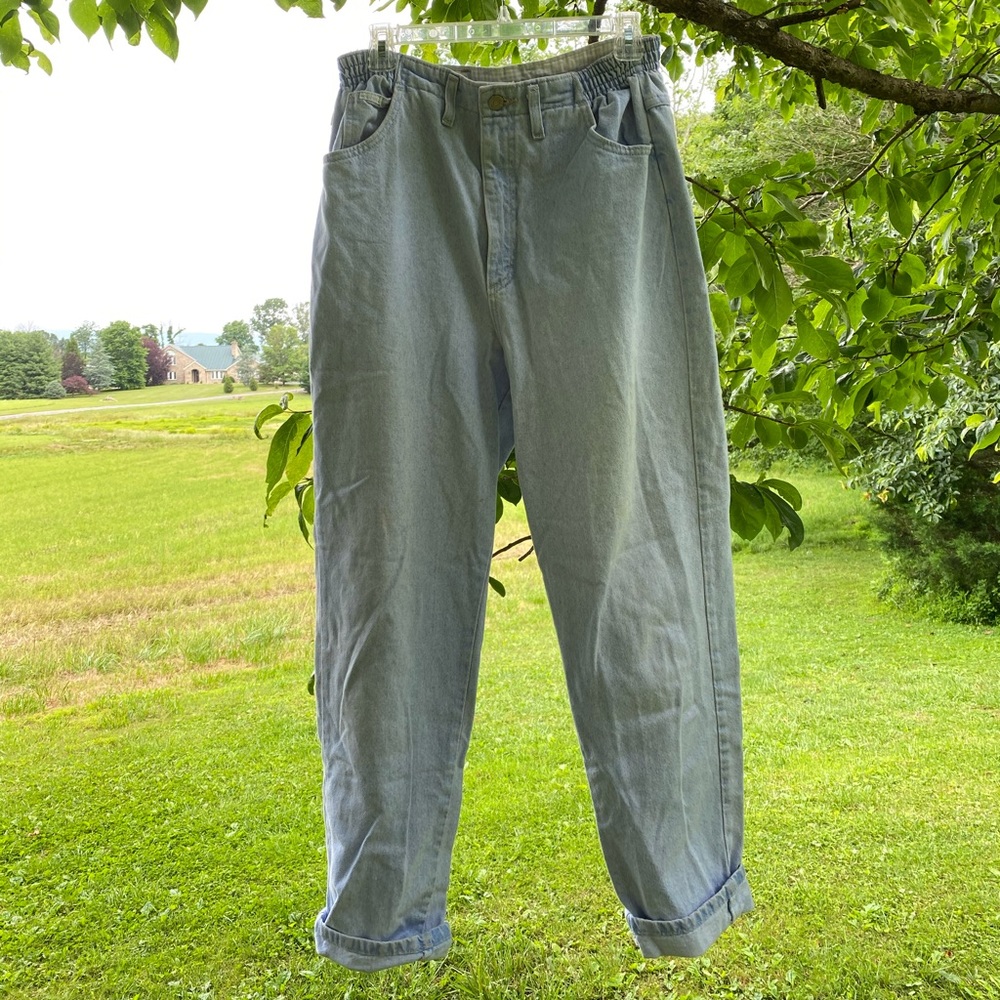 Vintage high waisted Lee 80s jeans